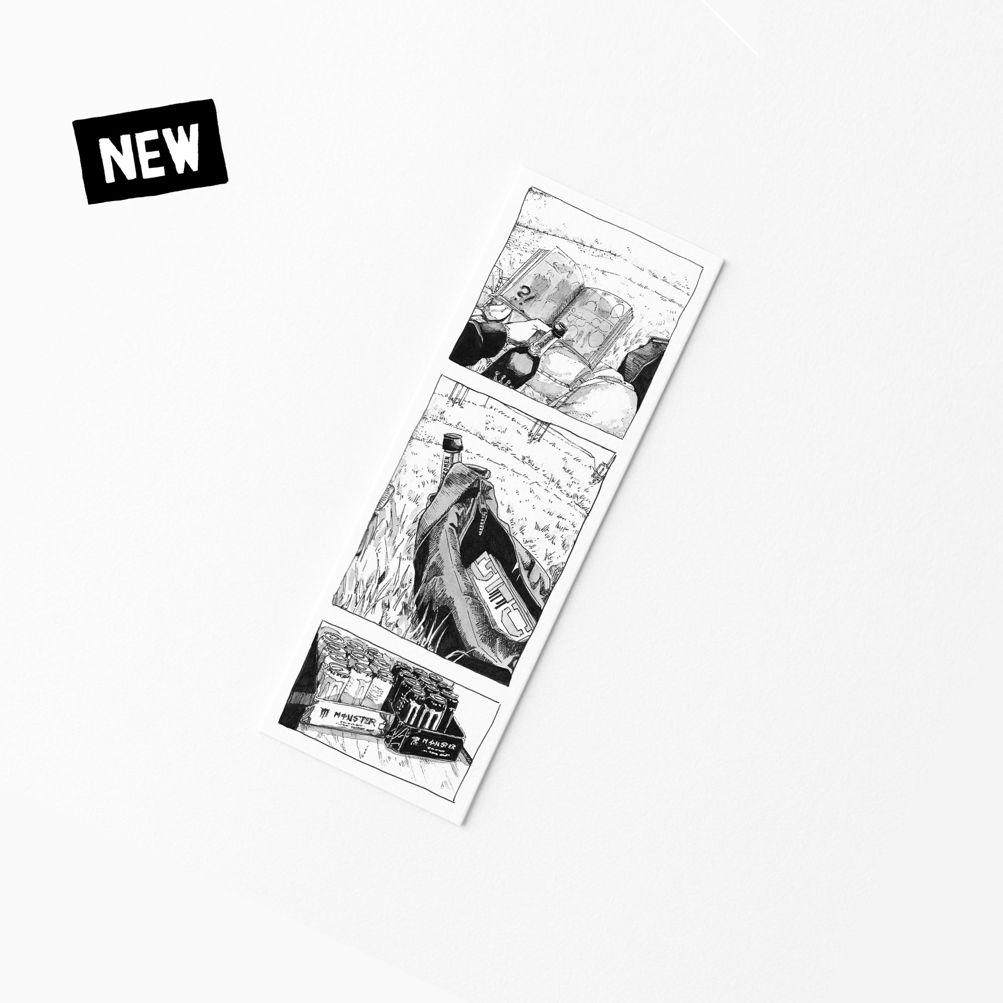 Lesezeichen "skate life"