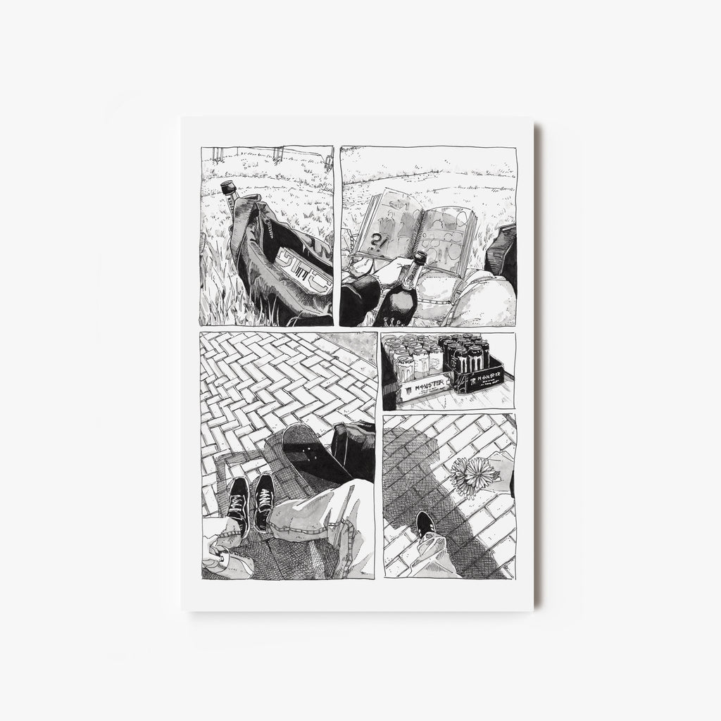 Postkarte "skate life"