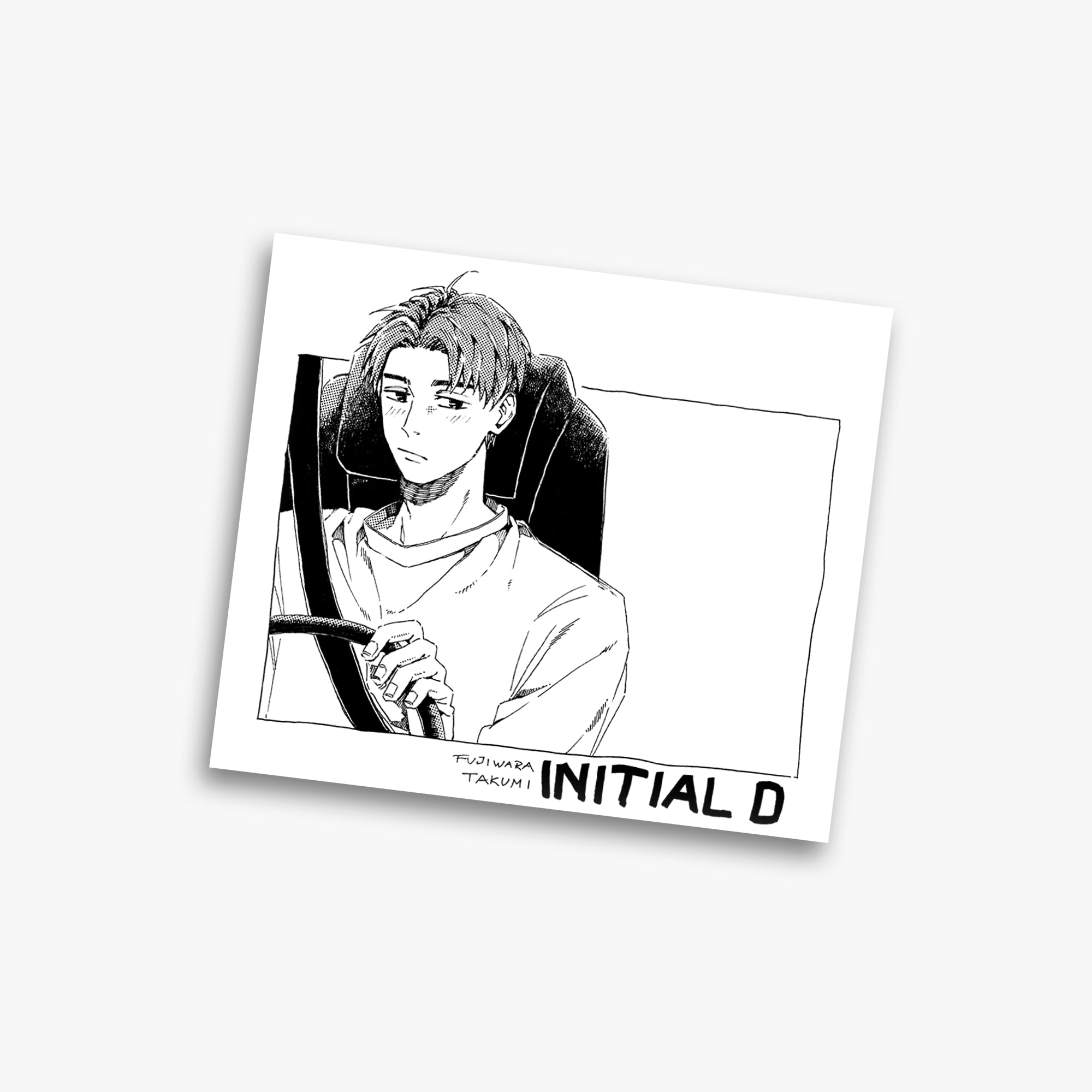 Sticker "lonely driver"