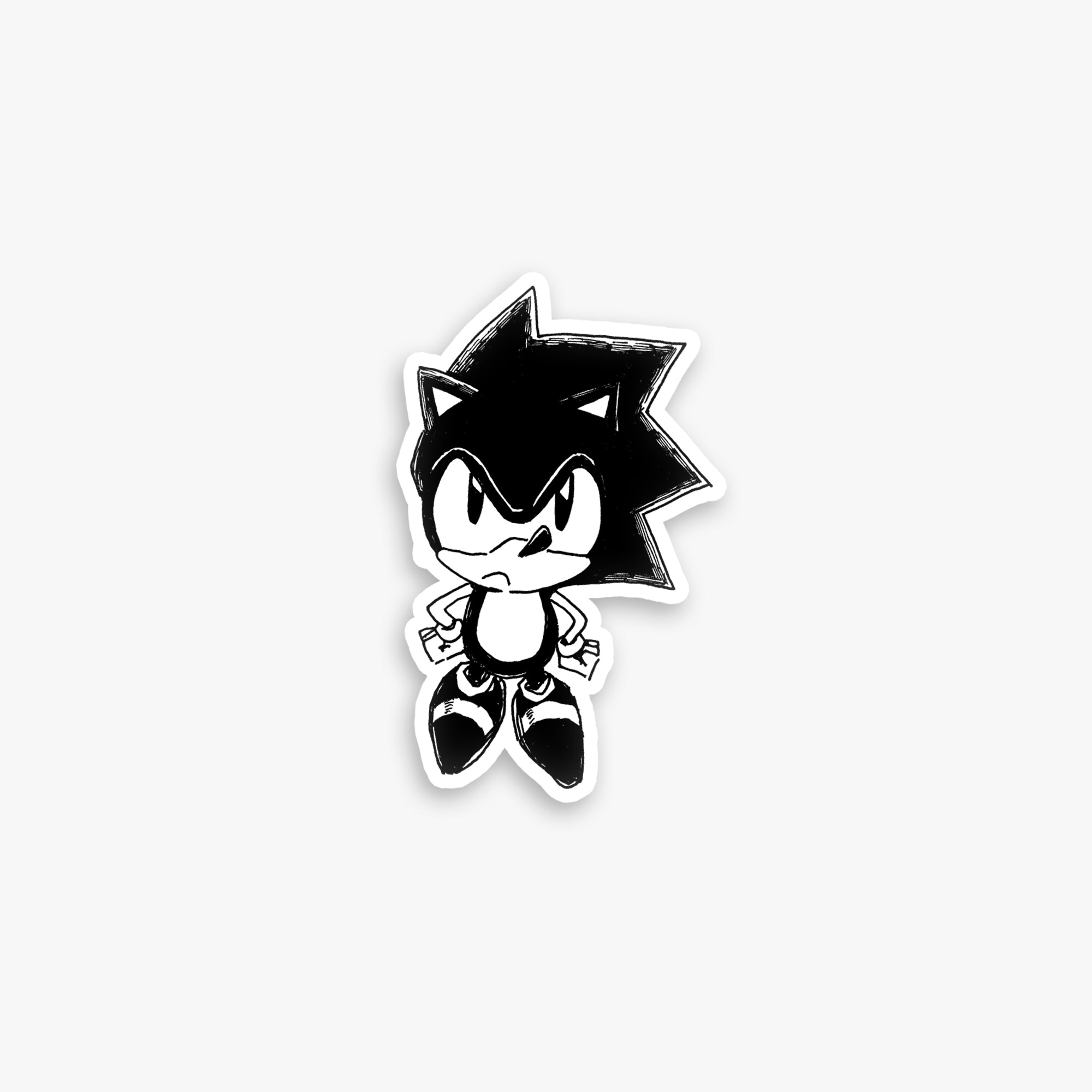 Sticker "smol sonic"