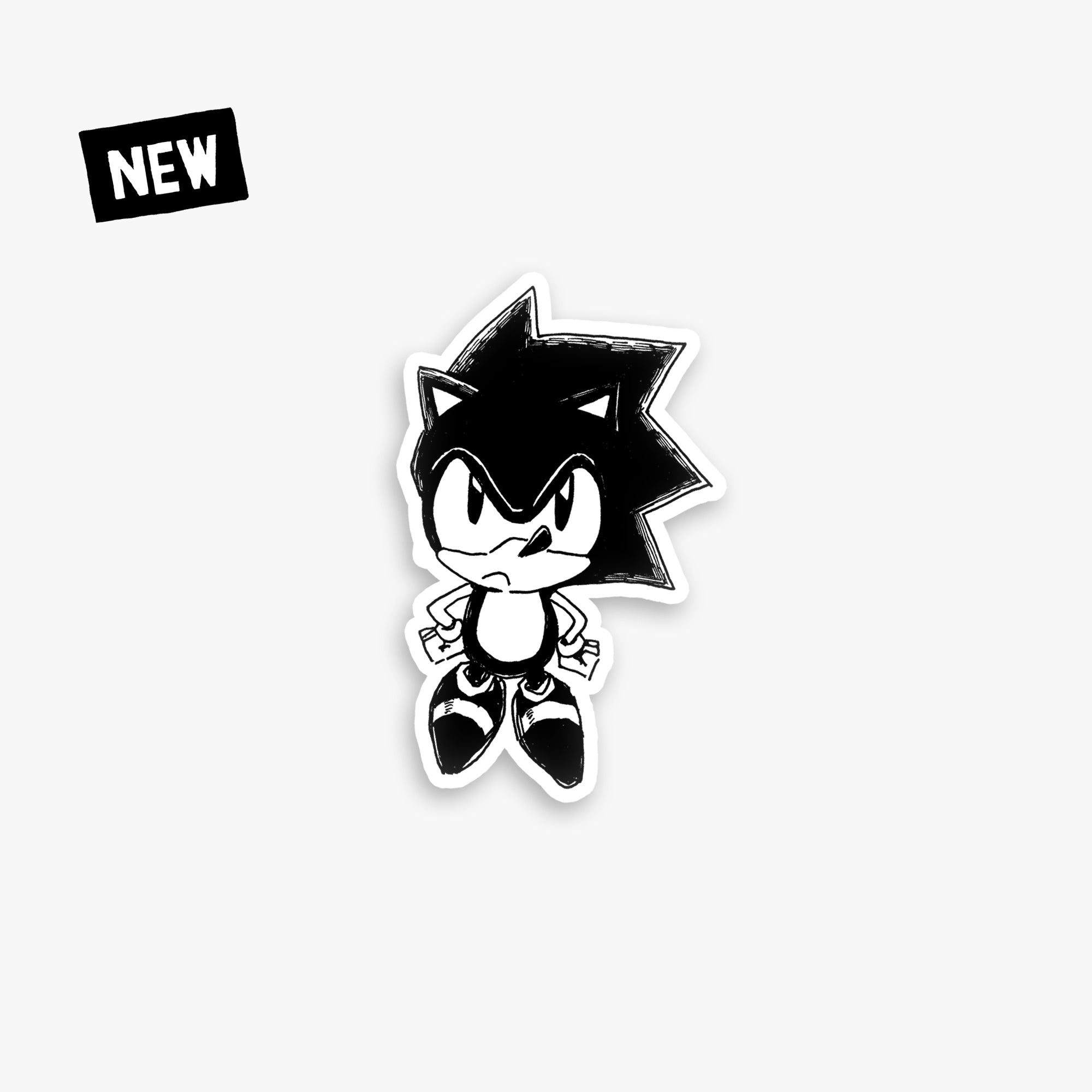 Sticker "smol sonic"