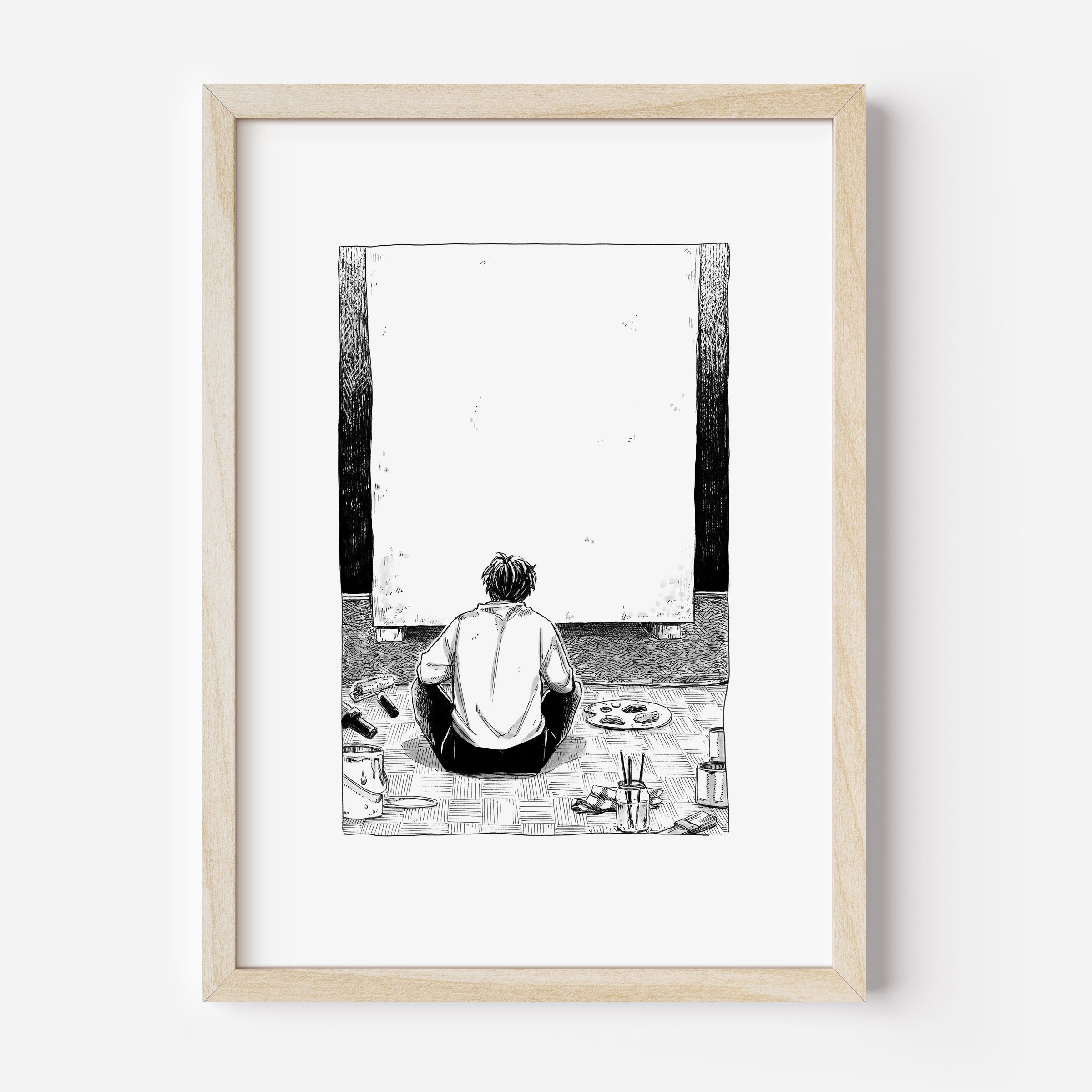 Fine Art Print "blank canvas"