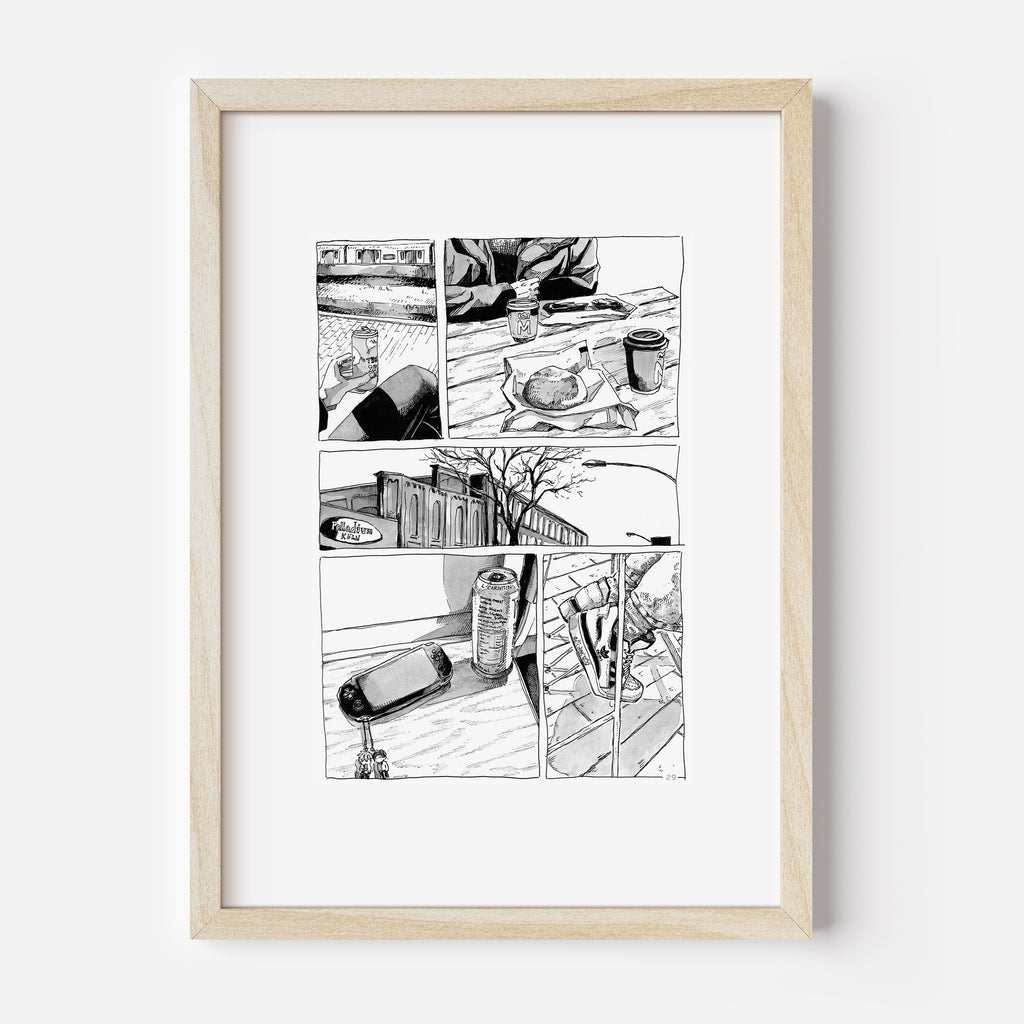 Fine Art Print "caffeine + concerts"