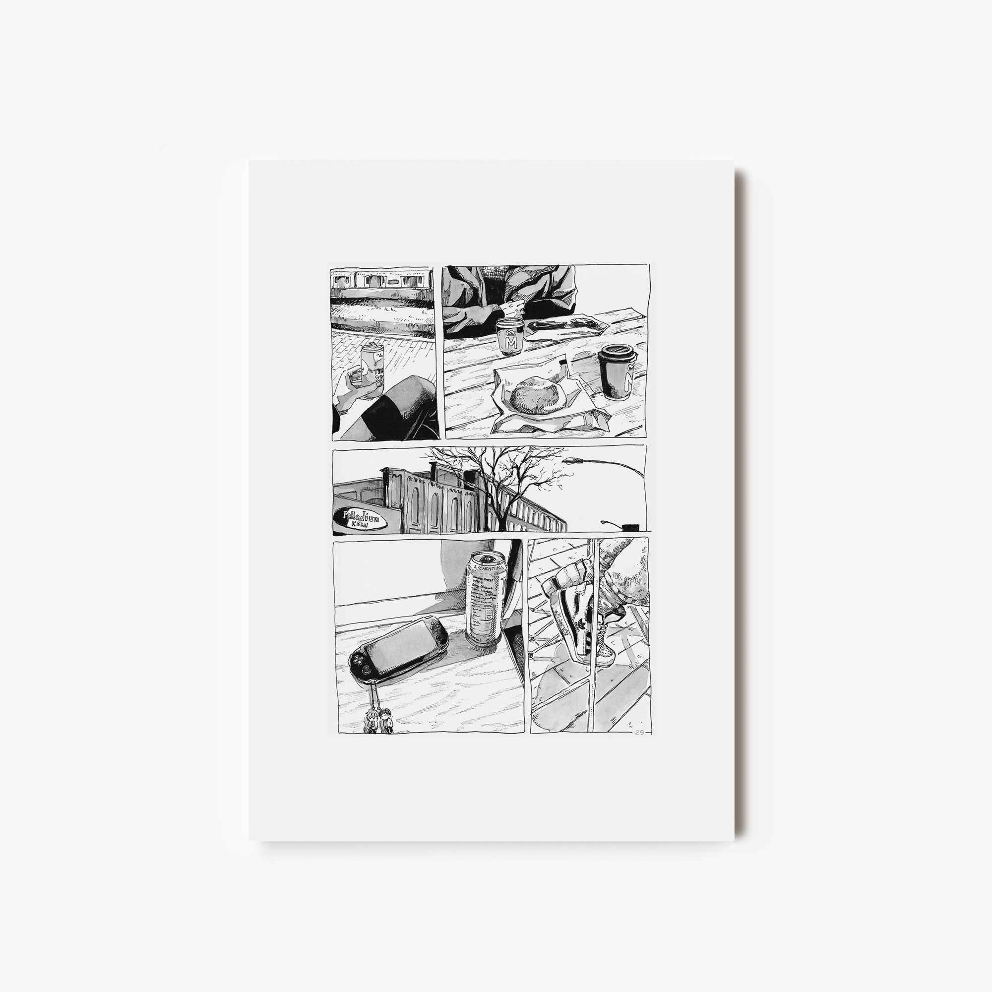 Fine Art Print "caffeine + concerts"