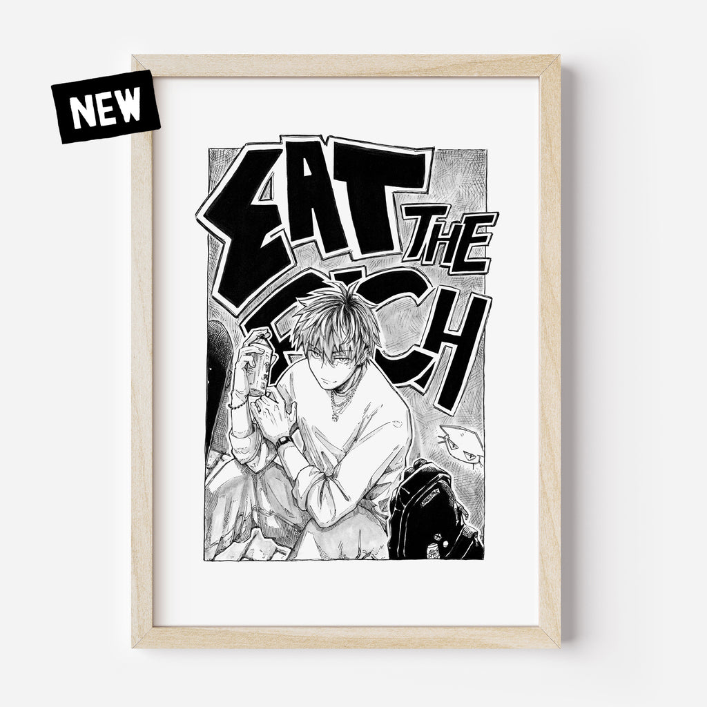 Fine Art Print "eat the rich"