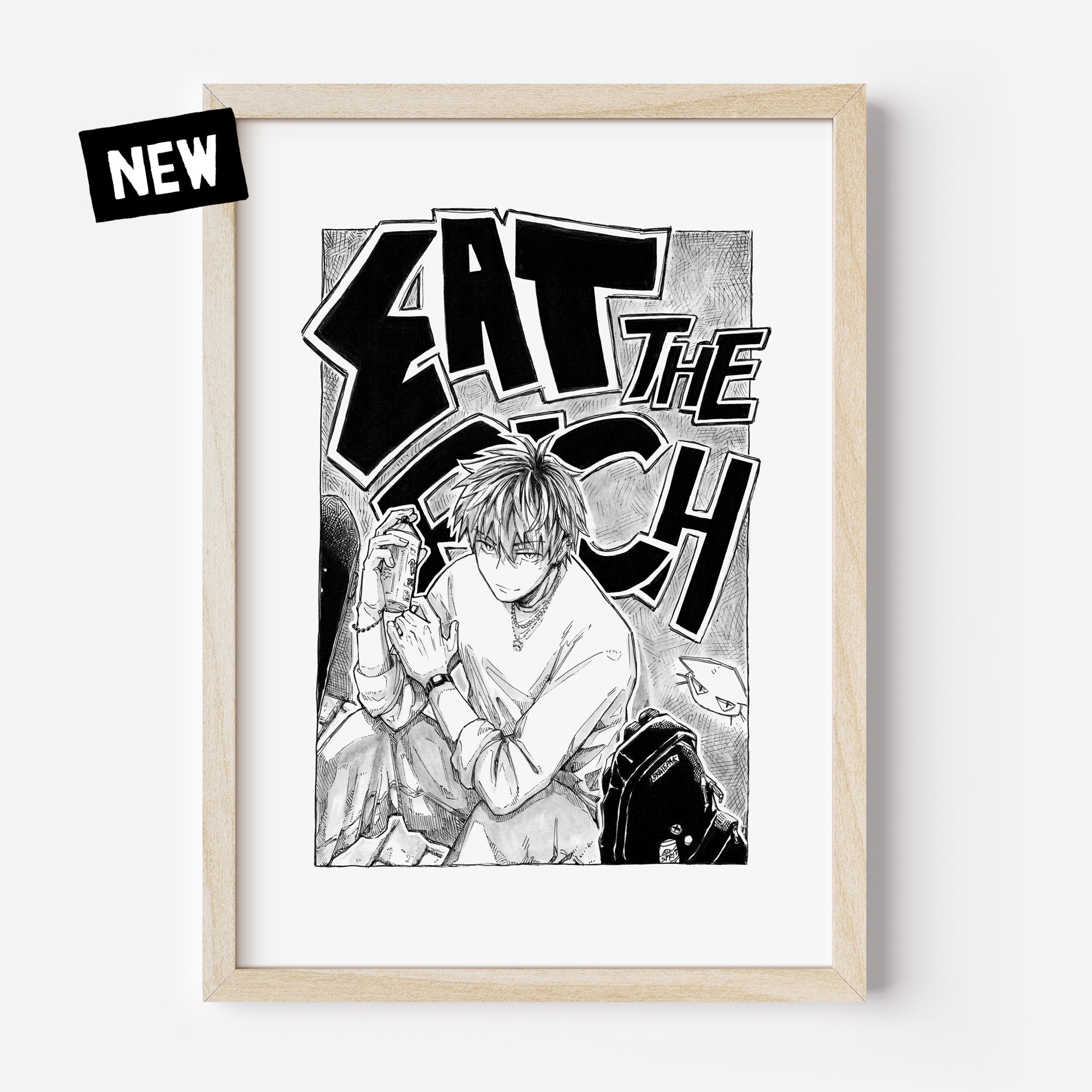 Fine Art Print "eat the rich"