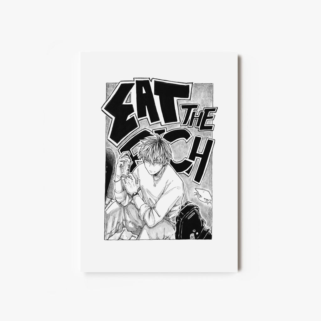 Fine Art Print "eat the rich"