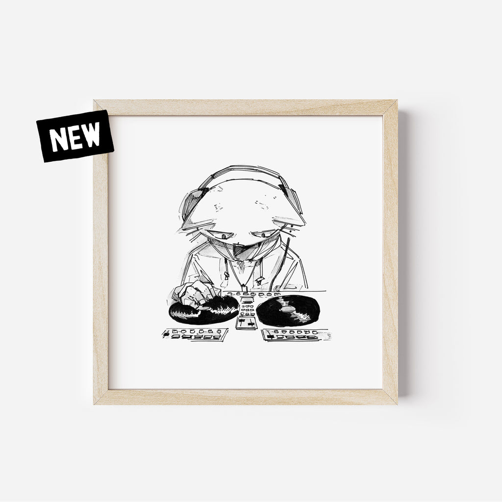 Fine Art Print "fuko - dj"