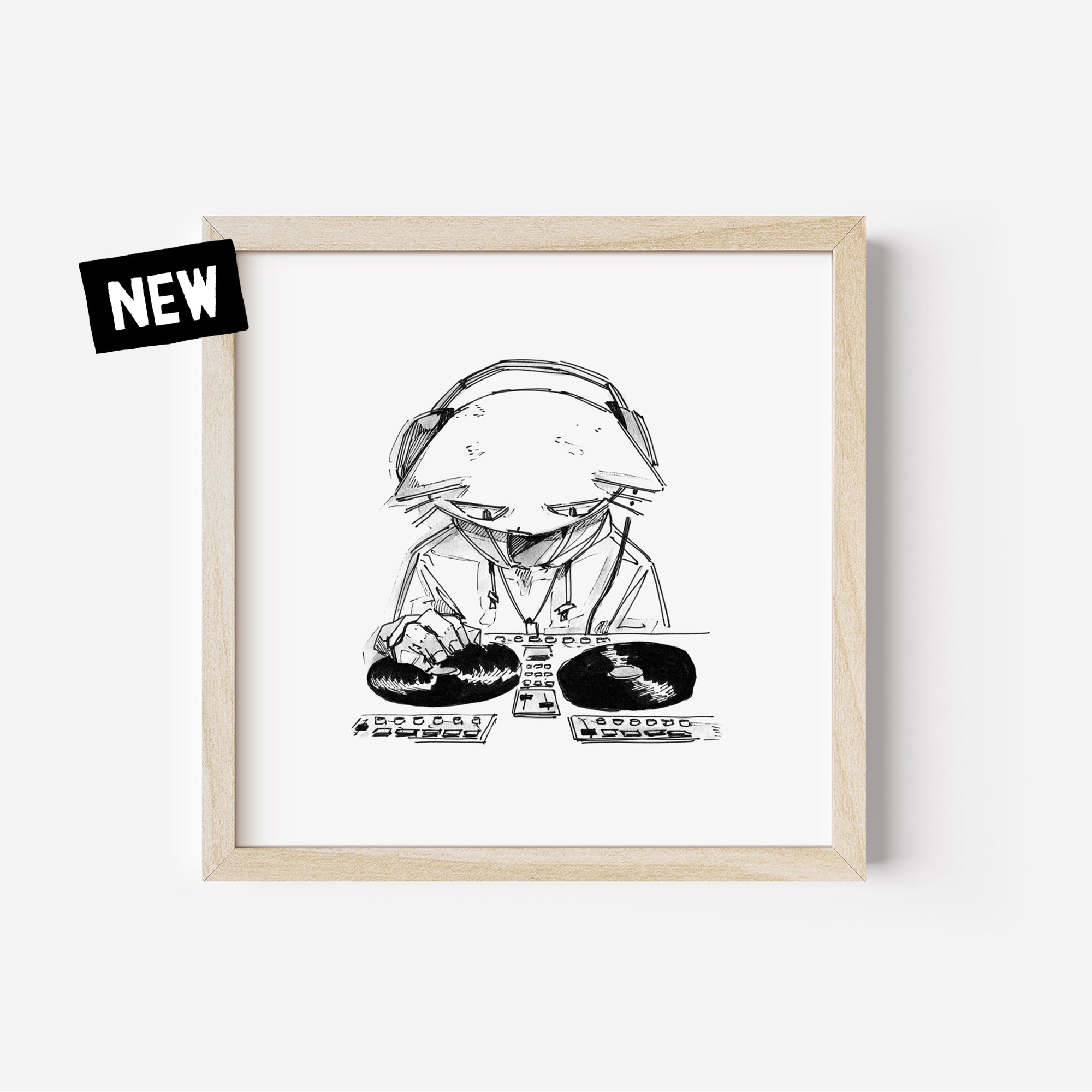 Fine Art Print "fuko - dj"