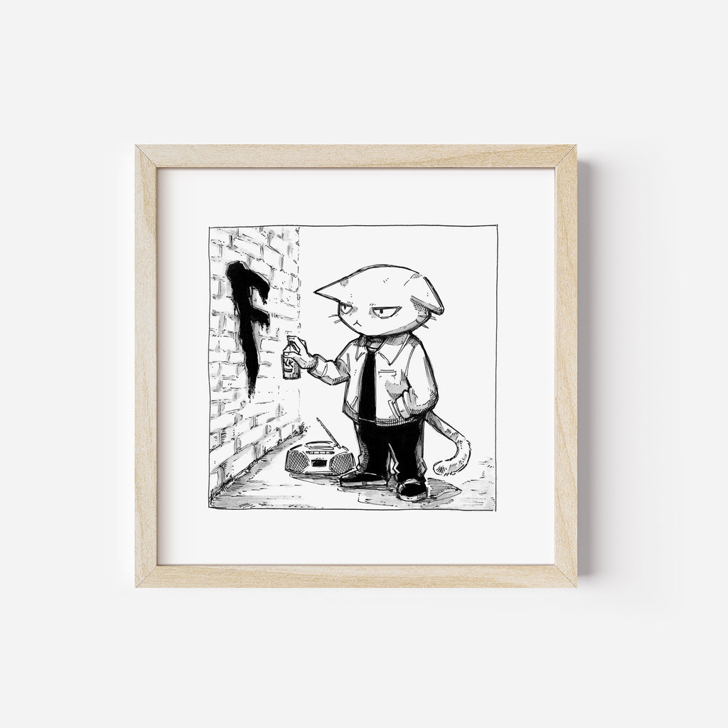 Fine Art Print "fuko - graffiti"