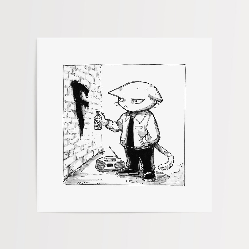 Fine Art Print "fuko - graffiti"