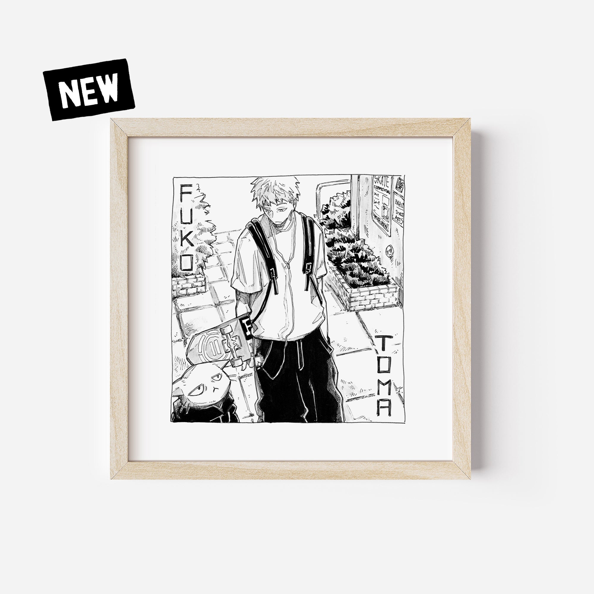 Fine Art Print "fuko + toma"