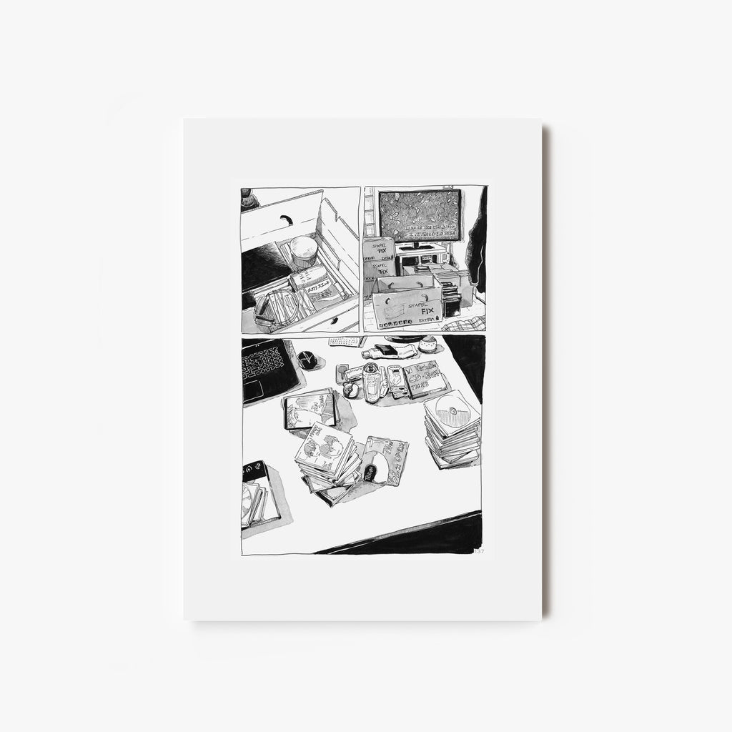 Fine Art Print "life in boxes"