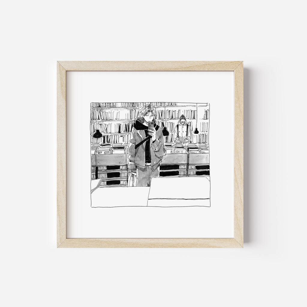 Fine Art Print "mirror selfie"