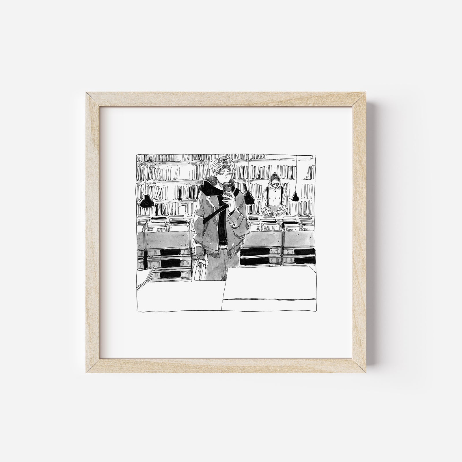 Fine Art Print "mirror selfie"