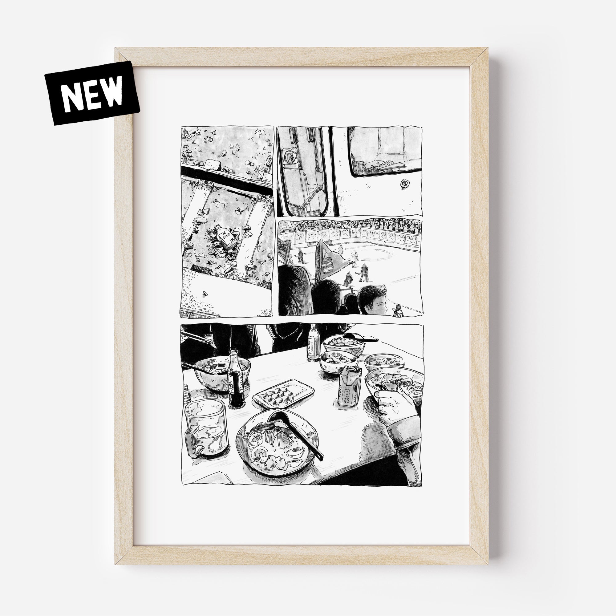 Fine Art Print "on the go"