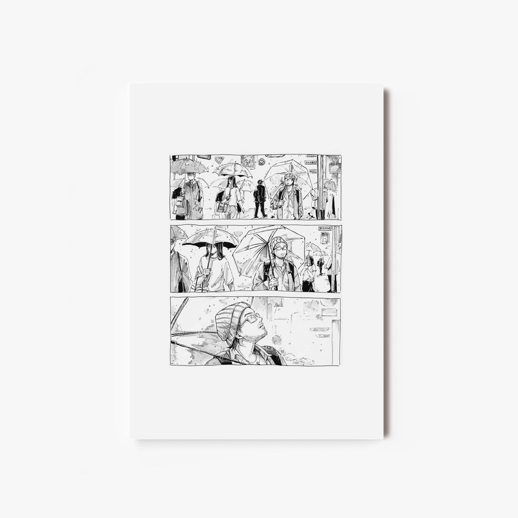 Fine Art Print "rainy shibuya"