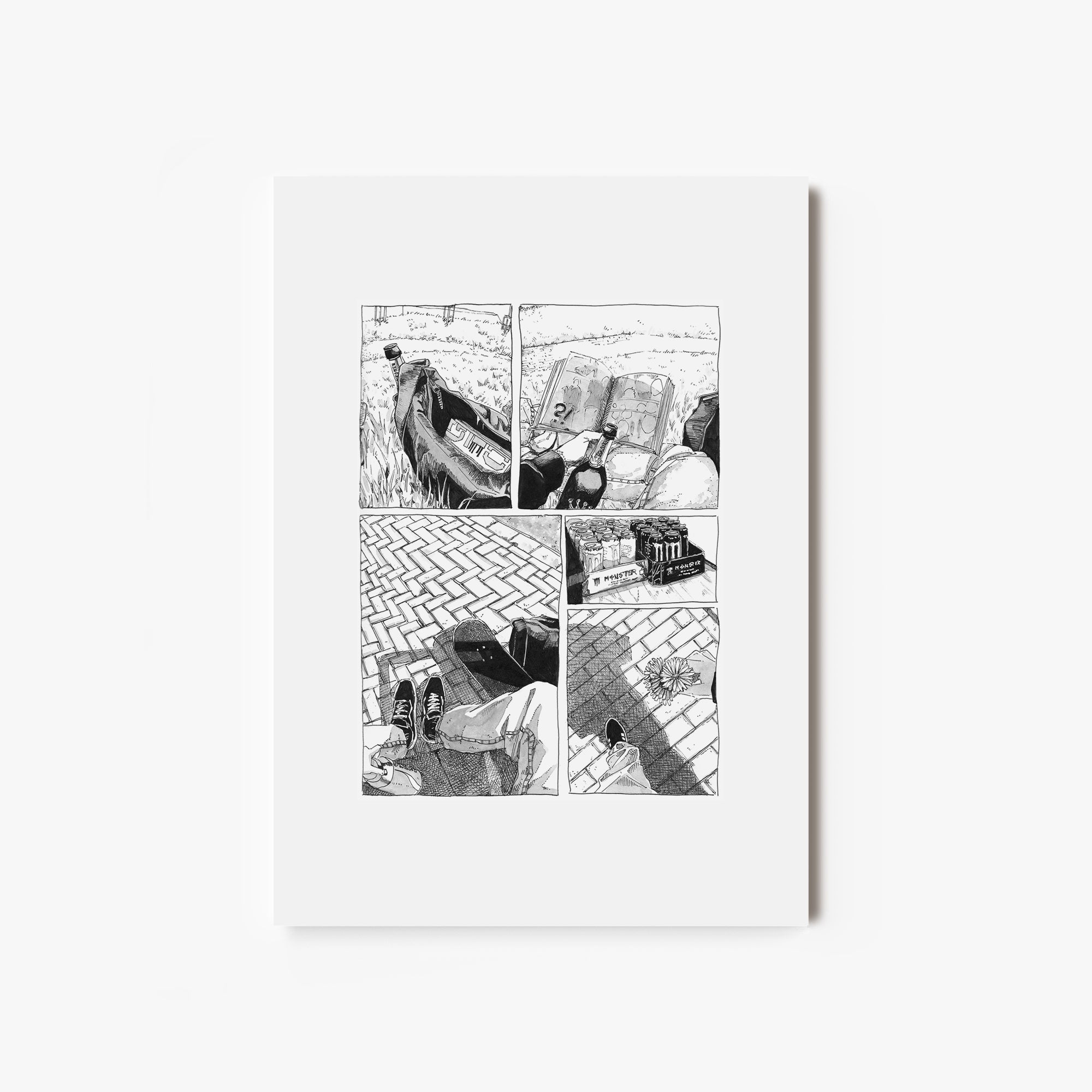 Fine Art Print "skate life"