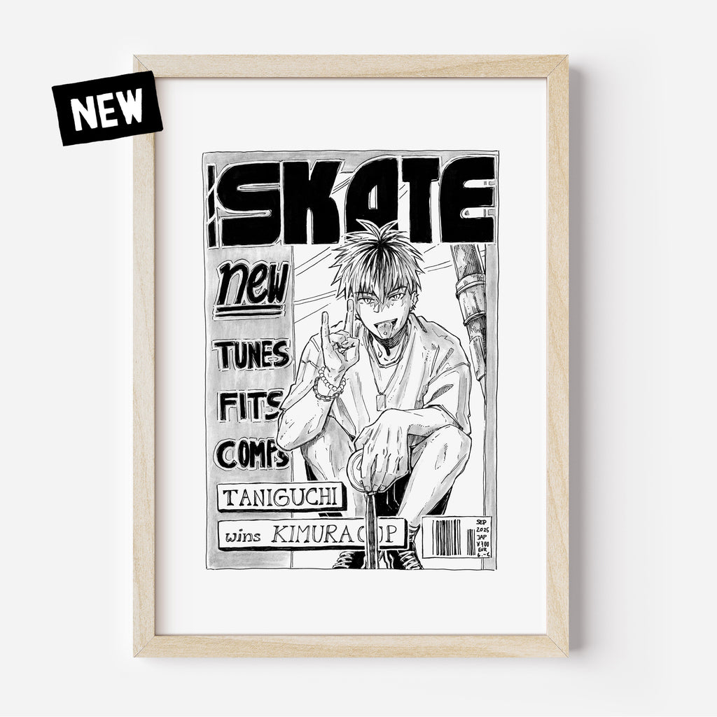 Fine Art Print "skate magazine cover"
