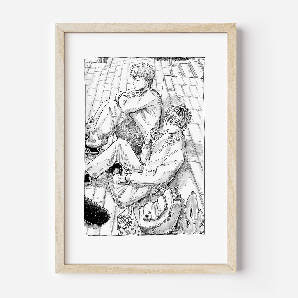 Fine Art Print "skatepark days"