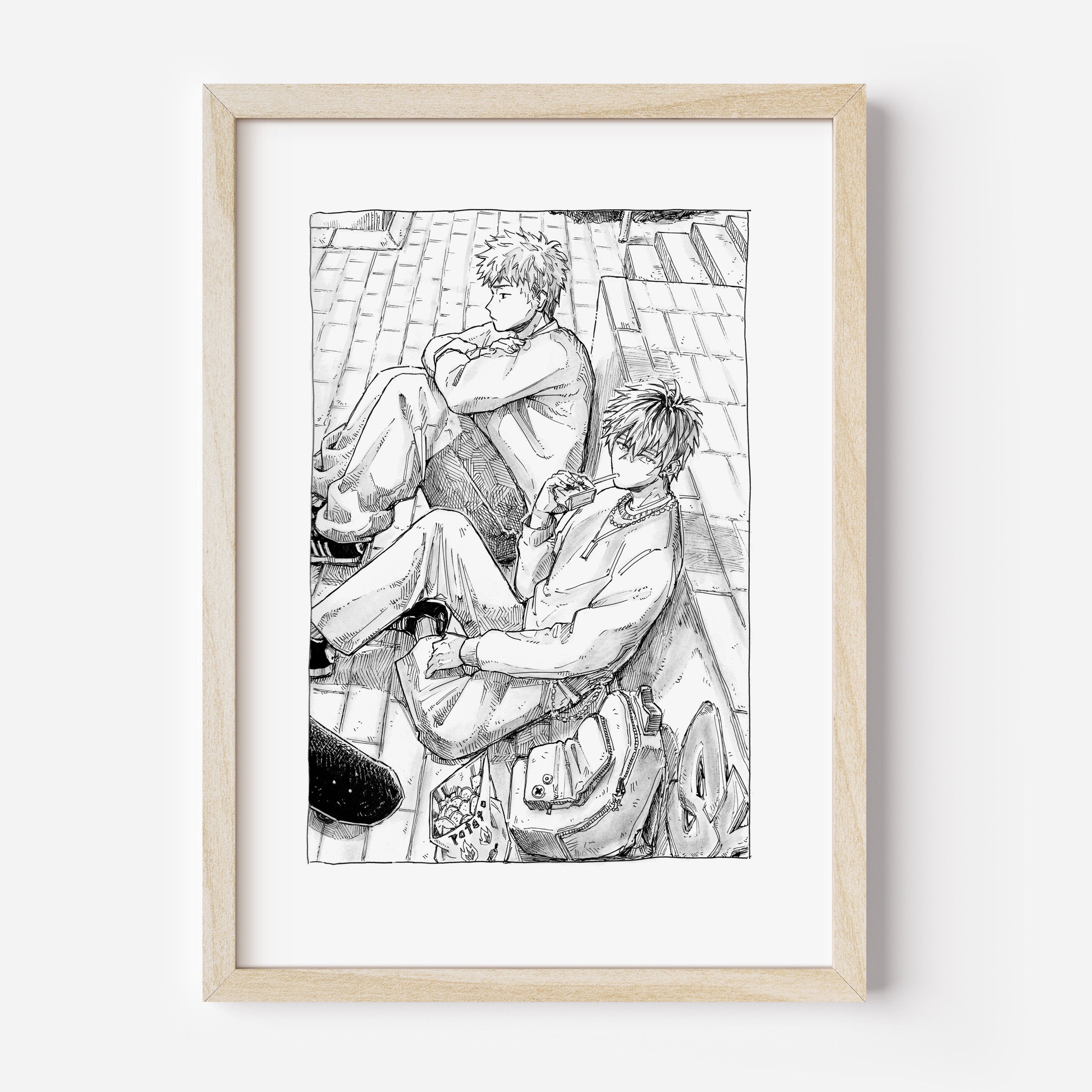 Fine Art Print "skatepark days"