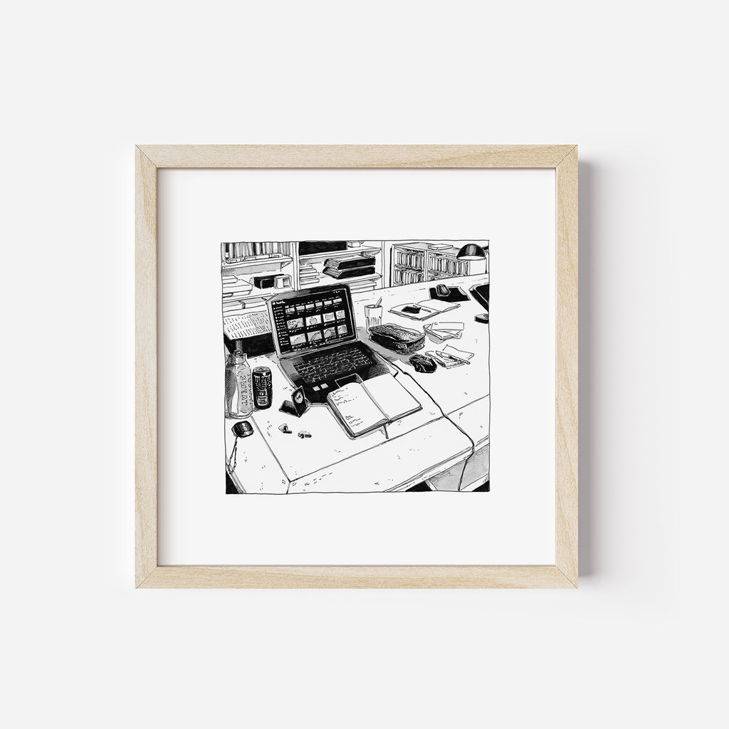 Fine Art Print "workspace"