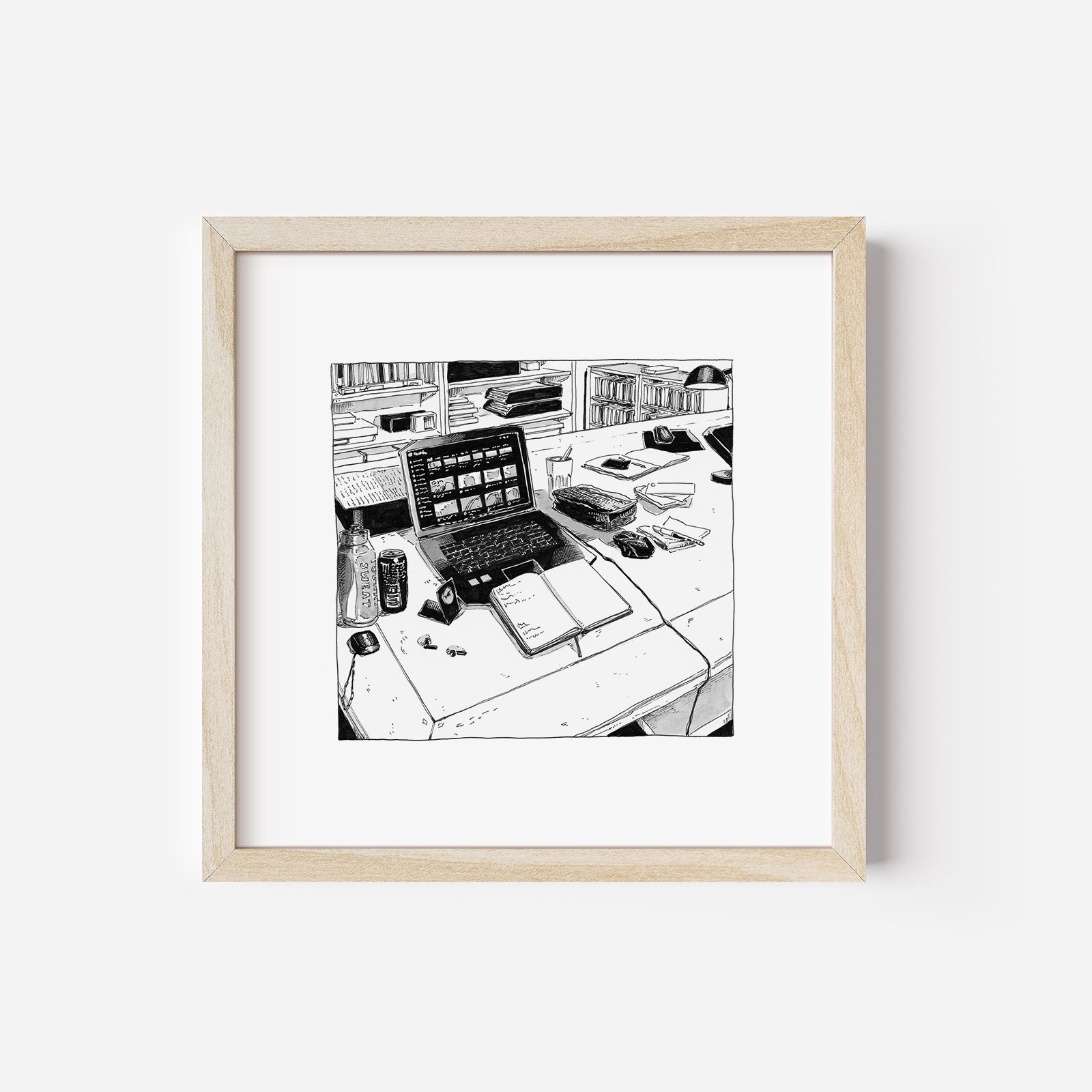 Fine Art Print "workspace"