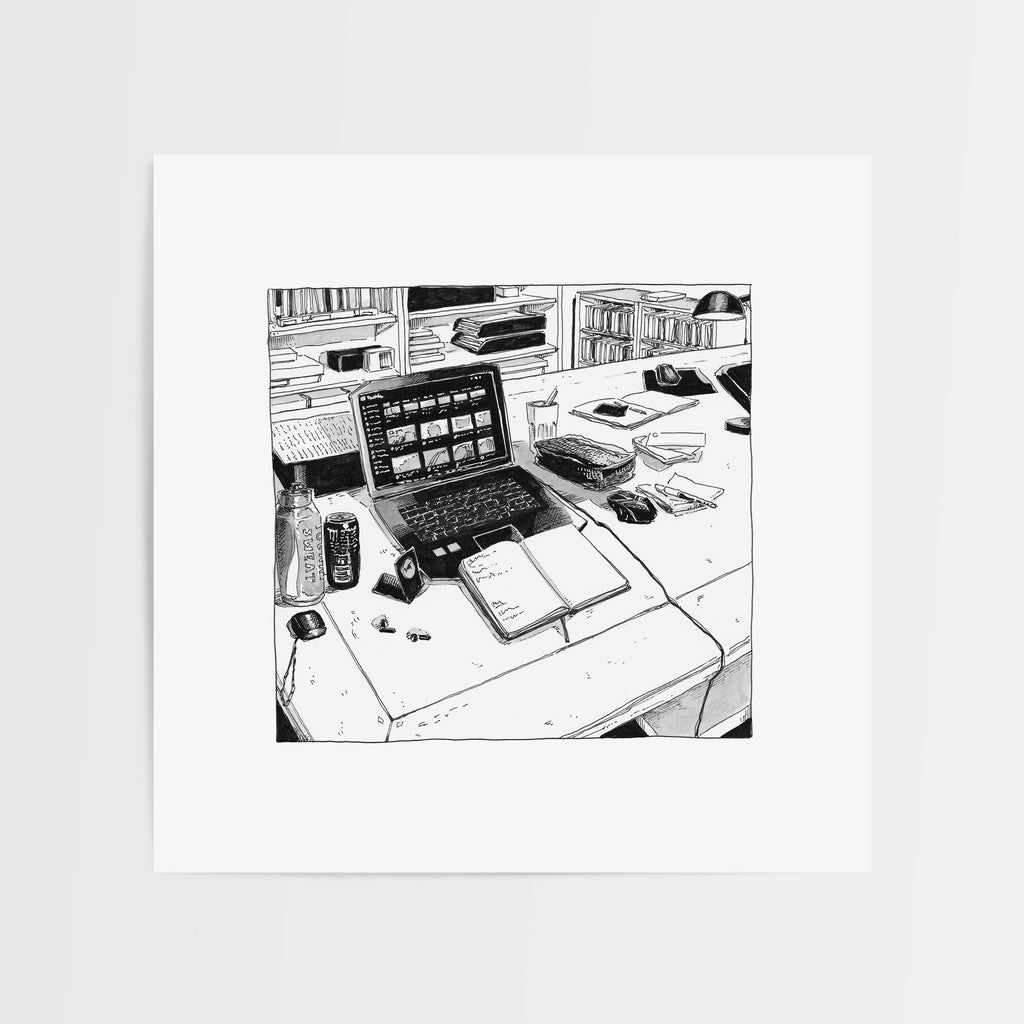 Fine Art Print "workspace"